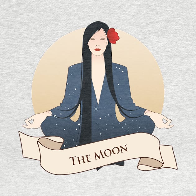 Tarot Arcana: The Moon by LaInspiratriz